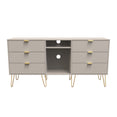 Hong Kong 6 Drawer TV Unit with legs