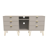 Hong Kong 6 Drawer TV Unit with legs