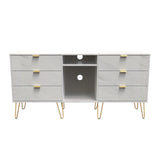 Hong Kong 6 Drawer TV Unit with legs
