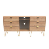Hong Kong 6 Drawer TV Unit with legs