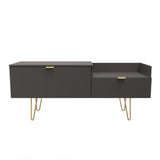 Hong Kong (Gold Hairpin Legs) TV Console Unit