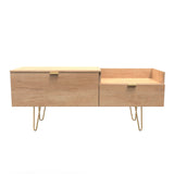 Hong Kong (Gold Hairpin Legs) TV Console Unit