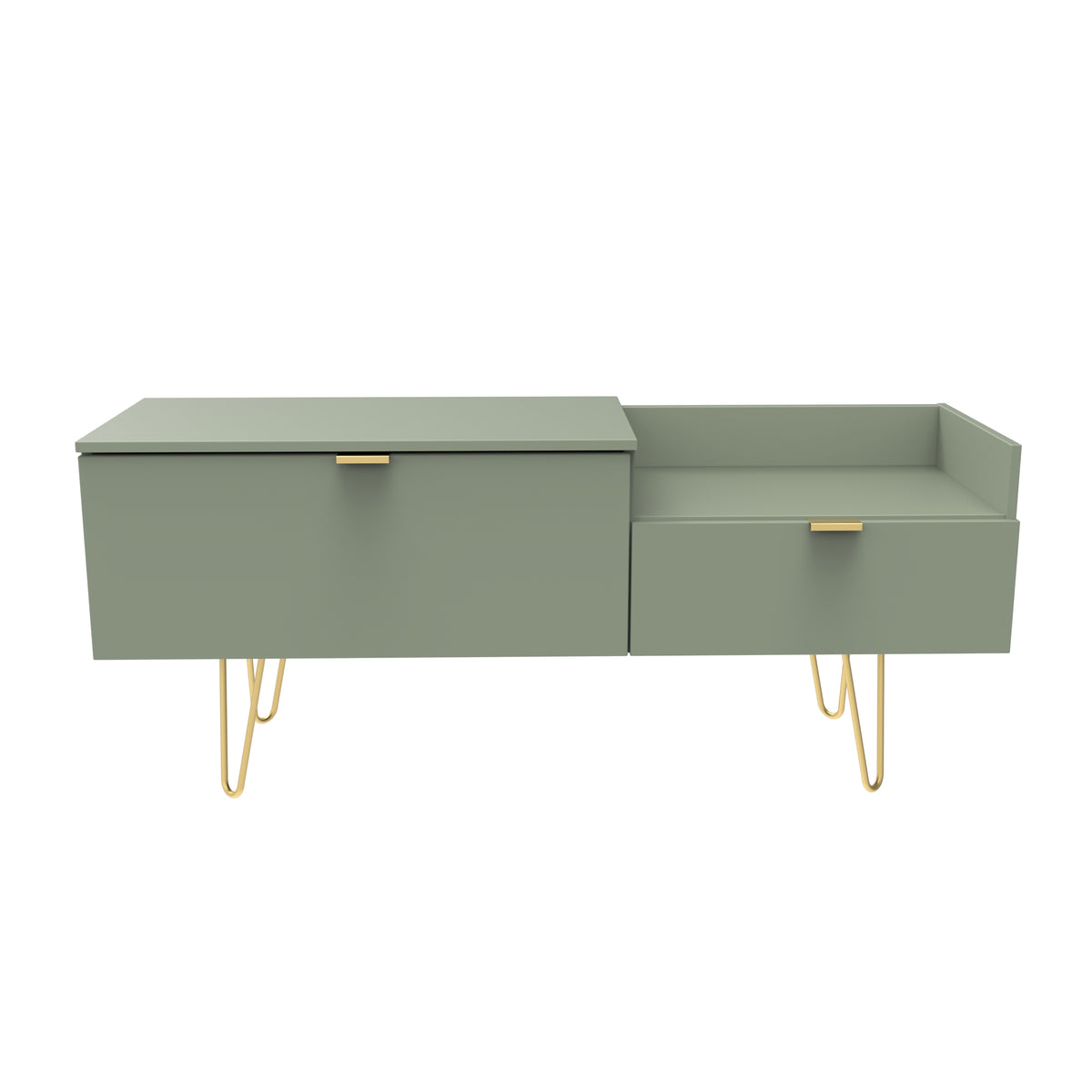 Hong Kong (Gold Hairpin Legs) TV Console Unit
