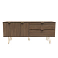 Hong Kong (Gold Hairpin Legs) Sideboard Unit