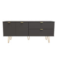 Hong Kong (Gold Hairpin Legs) Sideboard Unit