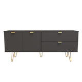 Hong Kong (Gold Hairpin Legs) Sideboard Unit