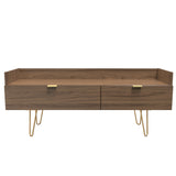 Hong Kong (Gold Hairpin Legs) Media Console Unit