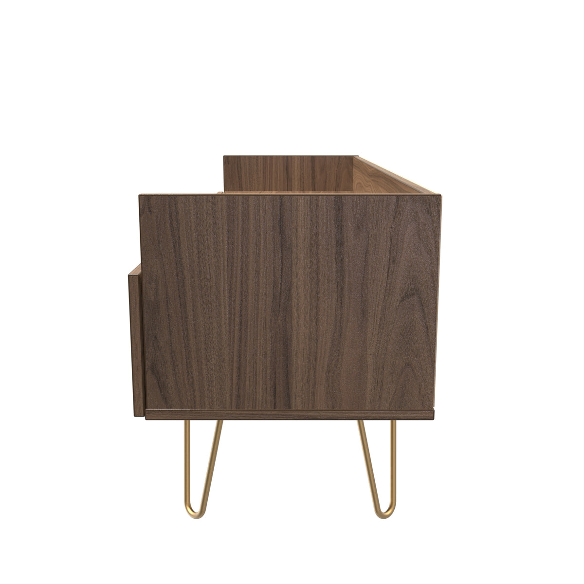 Hong Kong (Gold Hairpin Legs) Media Console Unit