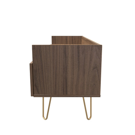 Hong Kong (Gold Hairpin Legs) Media Console Unit
