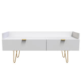 Hong Kong (Gold Hairpin Legs) Media Console Unit
