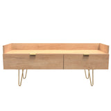 Hong Kong (Gold Hairpin Legs) Media Console Unit