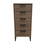 Hong Kong 5 Drawer Bedside Cabinet