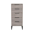 Hong Kong 5 Drawer Bedside Cabinet