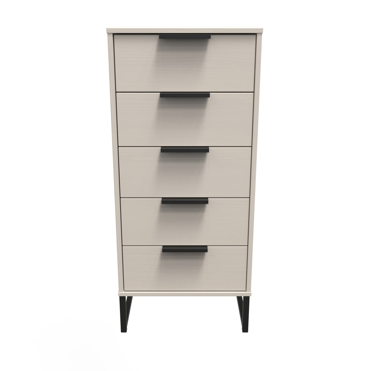 Hong Kong 5 Drawer Bedside Cabinet
