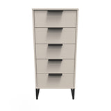 Hong Kong 5 Drawer Bedside Cabinet
