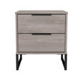 Hong Kong 2 Drawer Bedside Cabinet