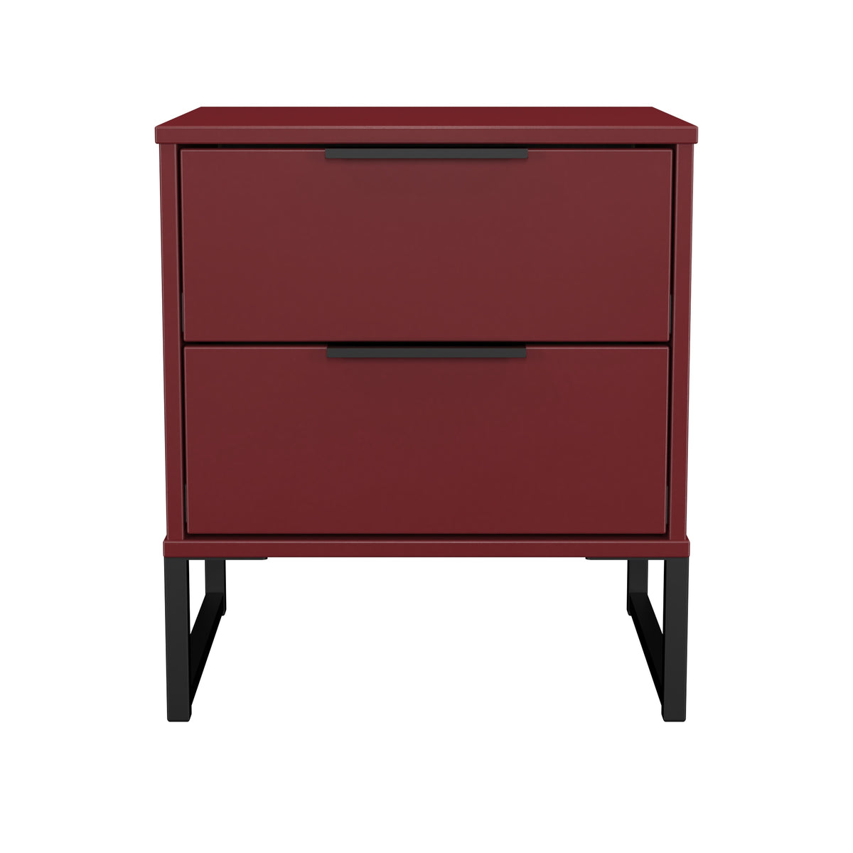 Hong Kong 2 Drawer Bedside Cabinet