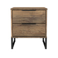 Hong Kong 2 Drawer Bedside Cabinet