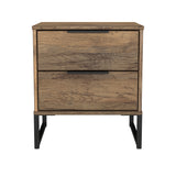 Hong Kong 2 Drawer Bedside Cabinet