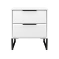 Hong Kong 2 Drawer Bedside Cabinet