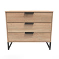 Hong Kong 3 Drawer Chest