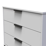 Hong Kong (Black Sleigh Legs) 3 Drawer Chest