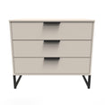 Hong Kong (Black Sleigh Legs) 3 Drawer Chest