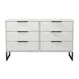 Hong Kong 6 Drawer Midi Chest