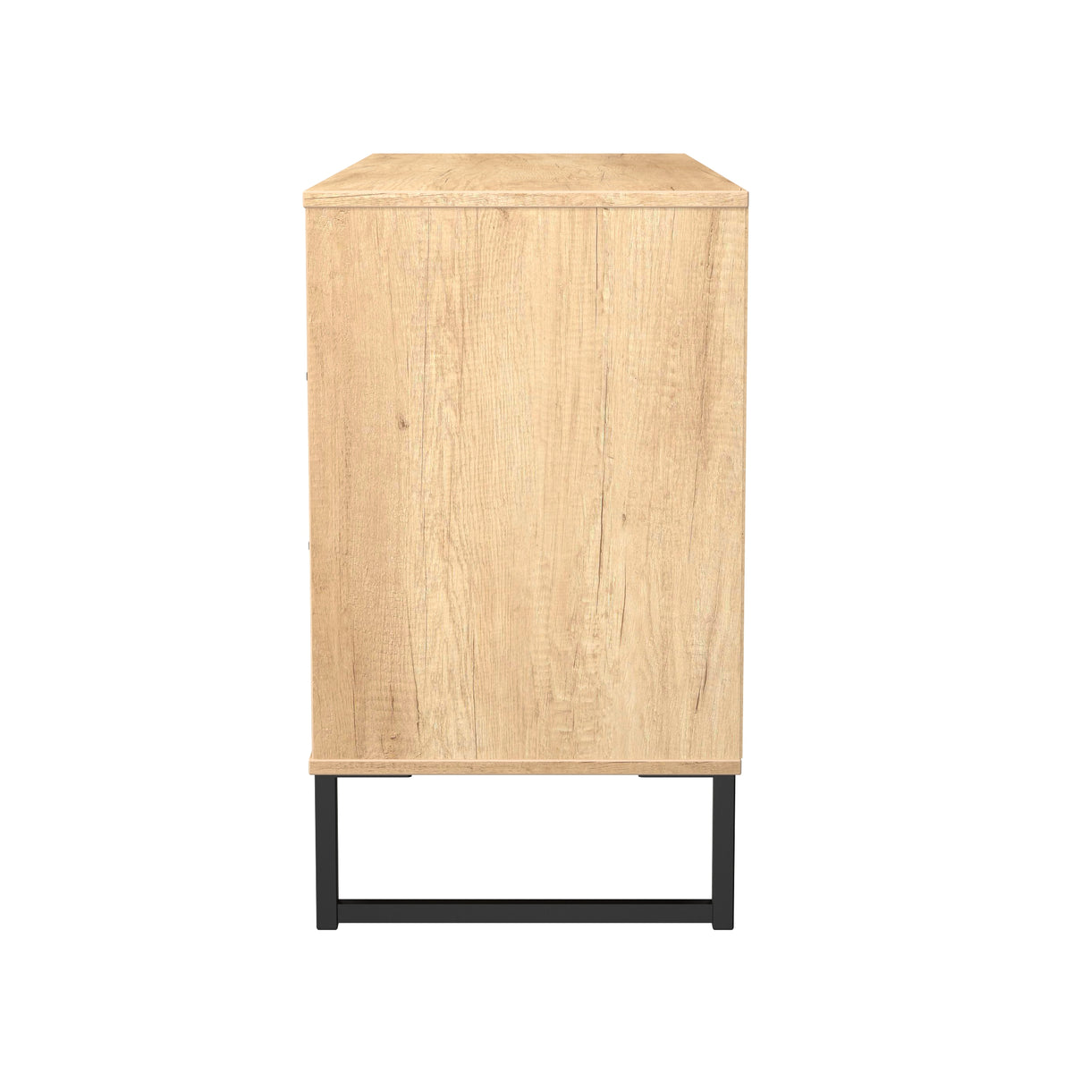 Hong Kong (Black Sleigh Legs) 6 Drawer Midi Chest