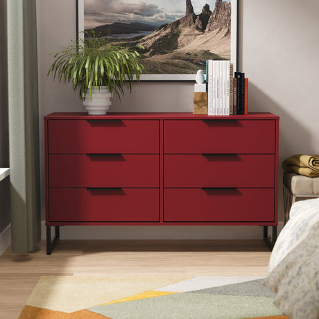 Hong Kong 6 Drawer Midi Chest