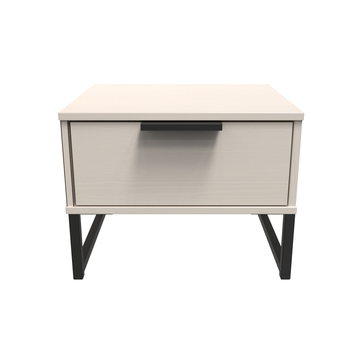 Hong Kong 1 Drawer Bedside Cabinet  with Legs