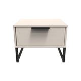 Hong Kong 1 Drawer Bedside Cabinet  with Legs