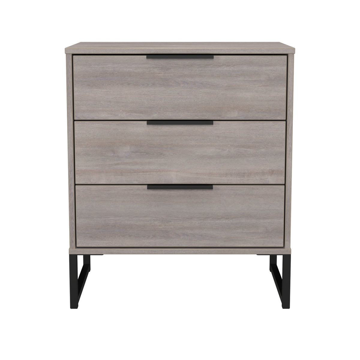 Hong Kong 3 Drawer Midi Chest with Legs