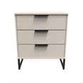 Hong Kong 3 Drawer Midi Chest with Legs