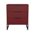 Hong Kong 3 Drawer Midi Chest with Legs
