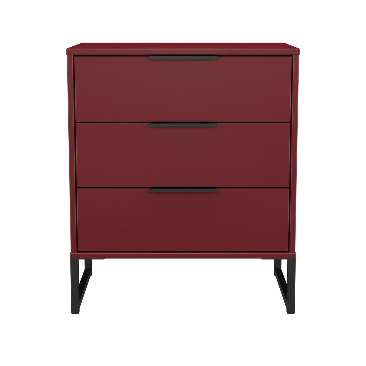 Hong Kong 3 Drawer Midi Chest with Legs
