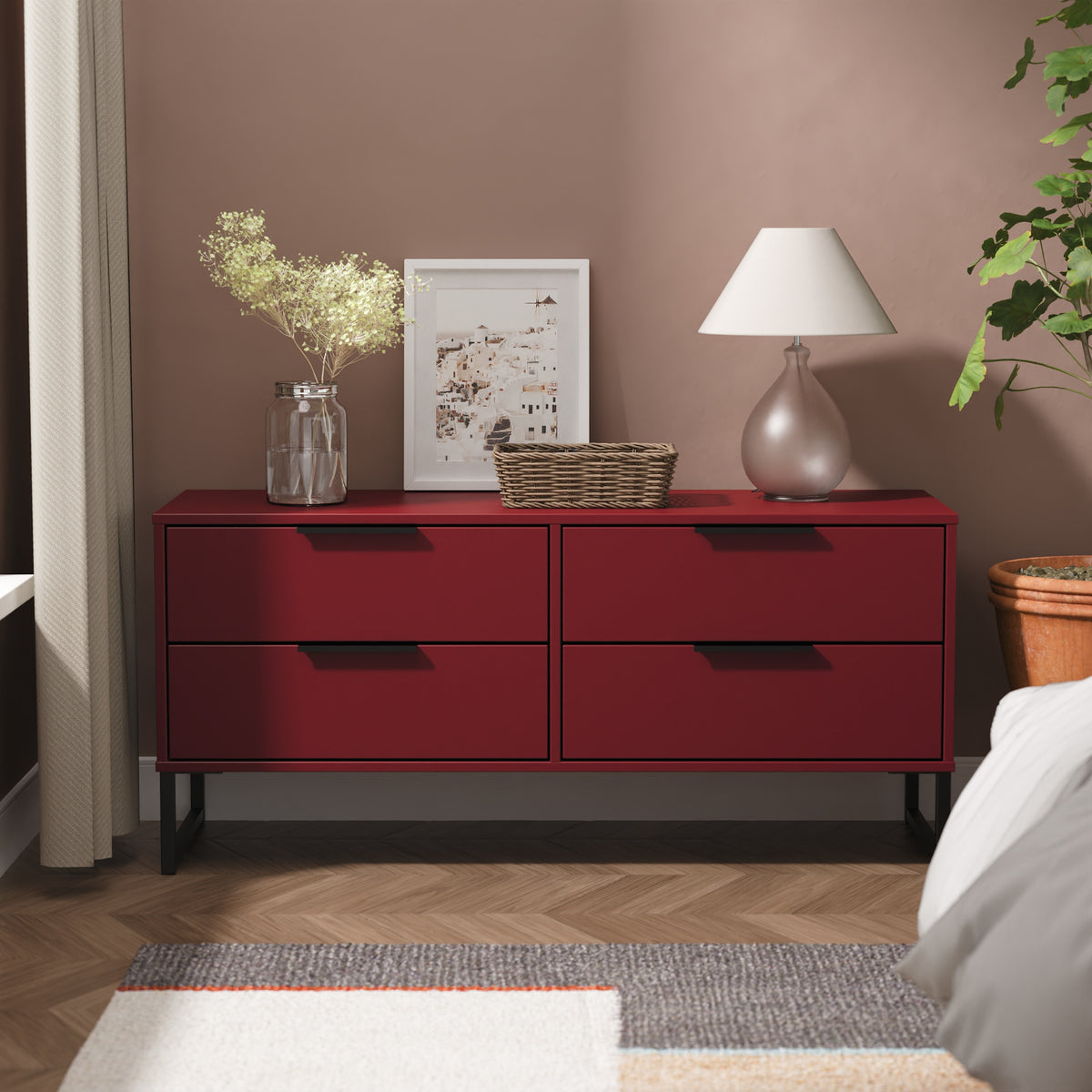 Hong Kong 4 Drawer Bed Box