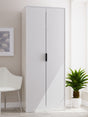 Hong Kong (Black Sleigh Legs) Tall Plain Wardrobe