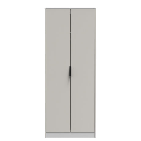 Hong Kong (Black Sleigh Legs) Tall Plain Wardrobe
