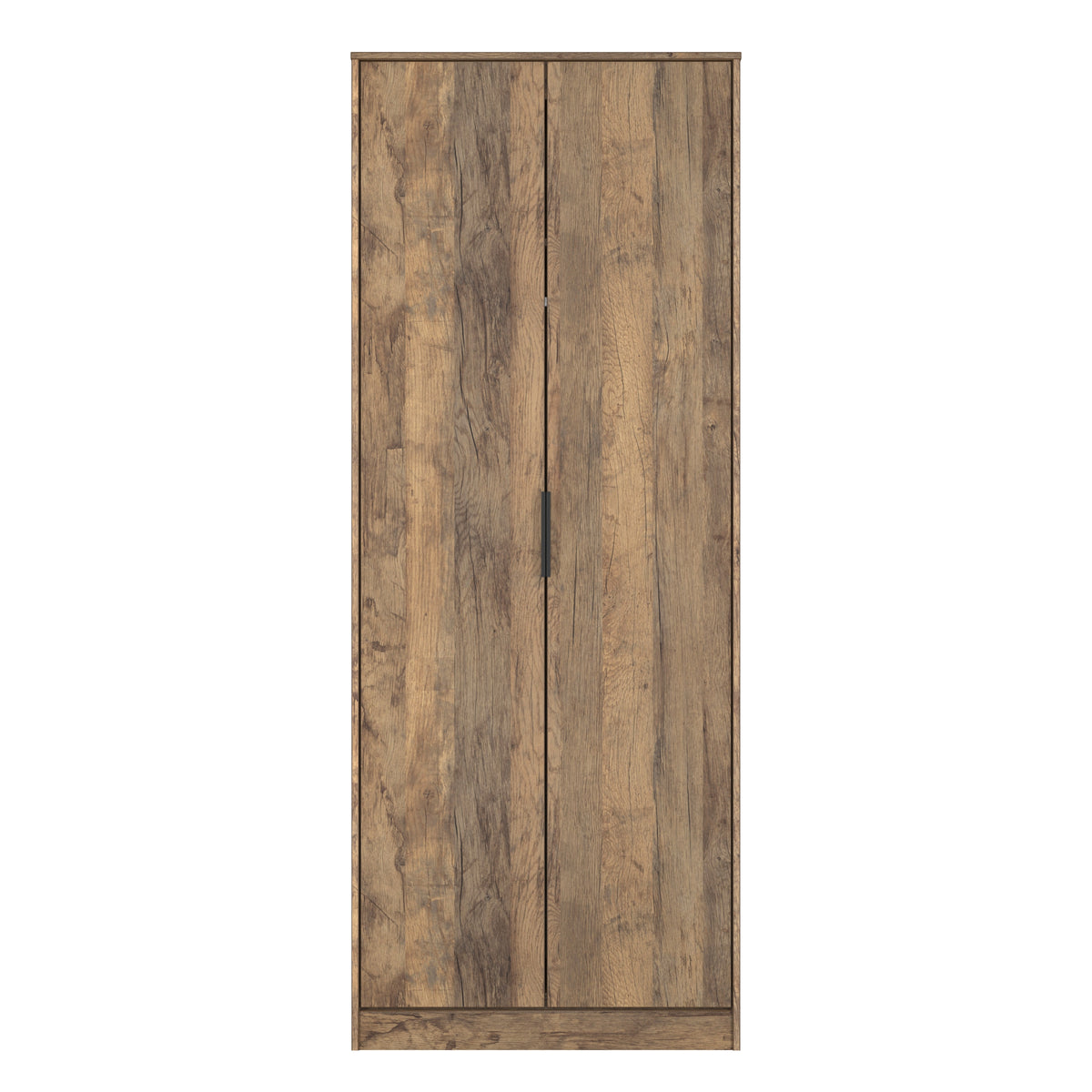 Hong Kong (Black Sleigh Legs) Tall Plain Wardrobe