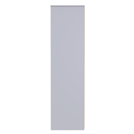 Hong Kong (Black Sleigh Legs) Tall 2 Drawer Wardrobe
