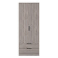 Hong Kong Tall 2 Drawer Wardrobe