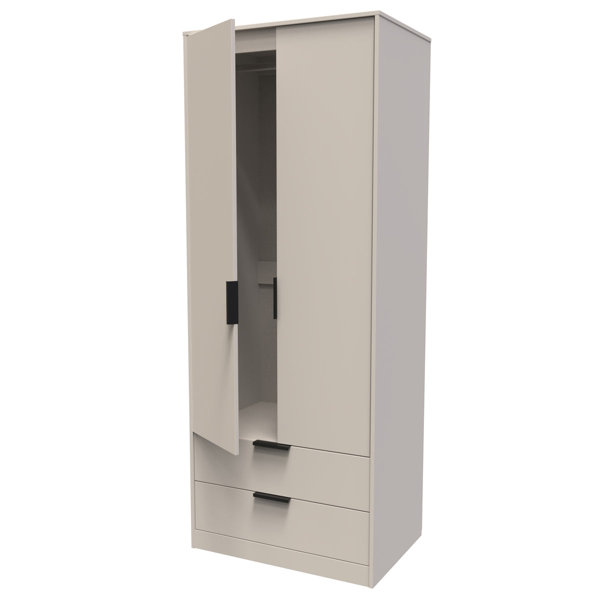 Hong Kong G 2 Door 2 Drawer Wardrobe