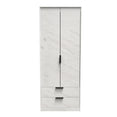 Hong Kong Tall 2 Drawer Wardrobe