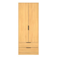 Hong Kong Tall 2 Drawer Wardrobe