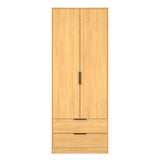 Hong Kong Tall 2 Drawer Wardrobe