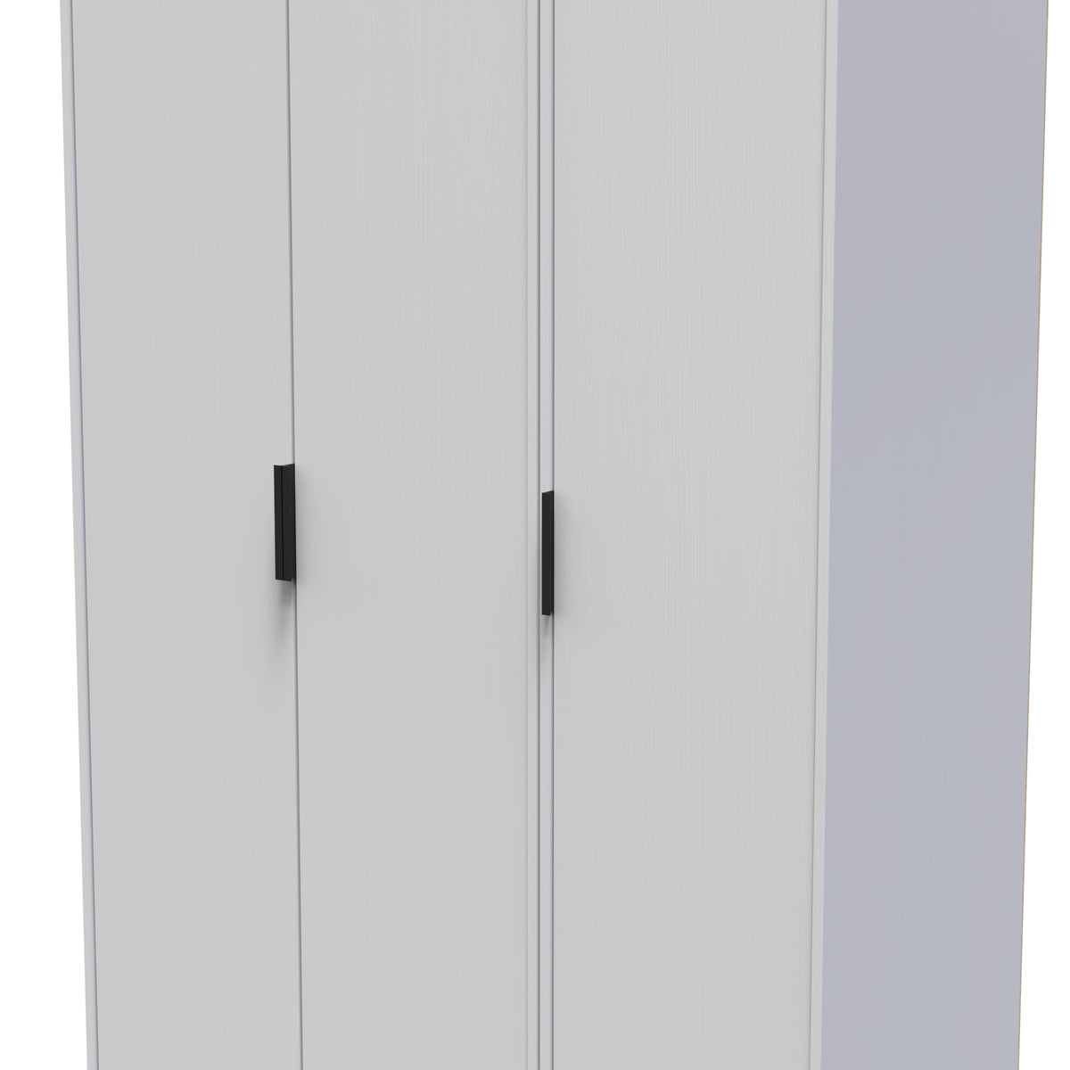 Hong Kong Tall Triple Plain Wardrobe