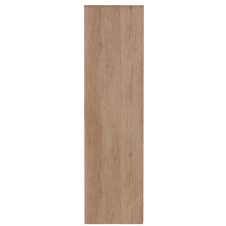 Hong Kong (Black Sleigh Legs) Tall Triple Plain Wardrobe