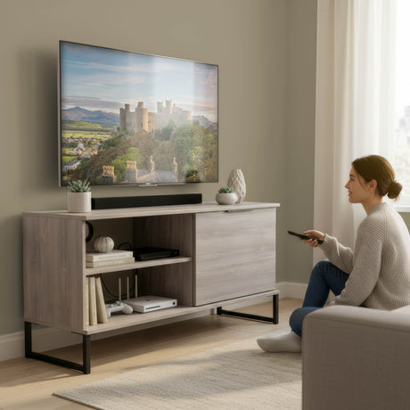 Hong Kong 1 Door 2 Shelf TV Unit