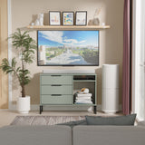 Hong Kong 3 Drawer TV Unit with legs